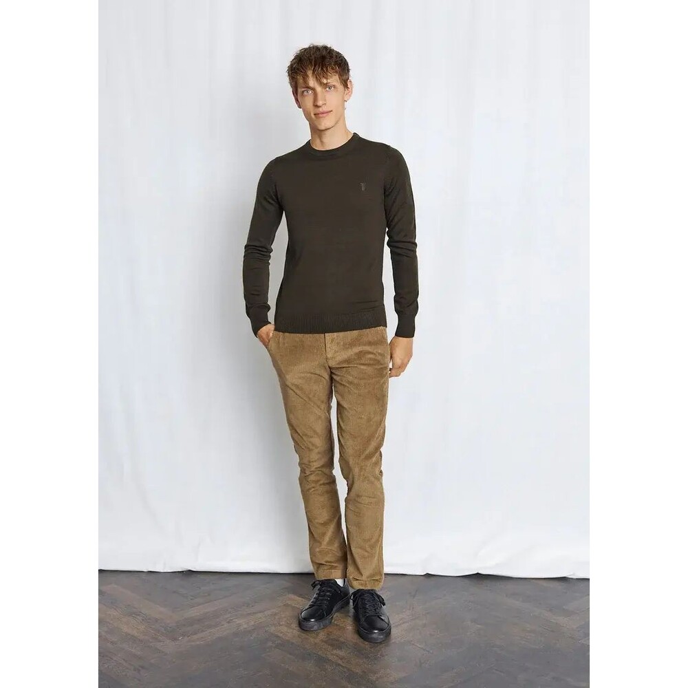 Bruun & Stengade Denmark Men's Kenn Corduroy Slim Fit Pants size 34/32 NWT Khaki